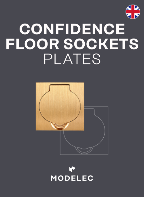 Plate fitting floor sockets