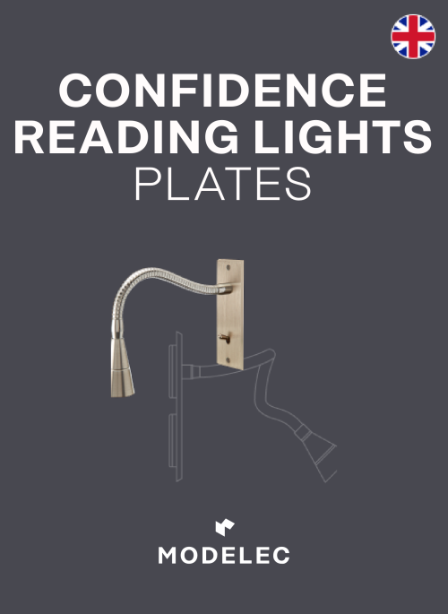 Confidence plates - reading lamps