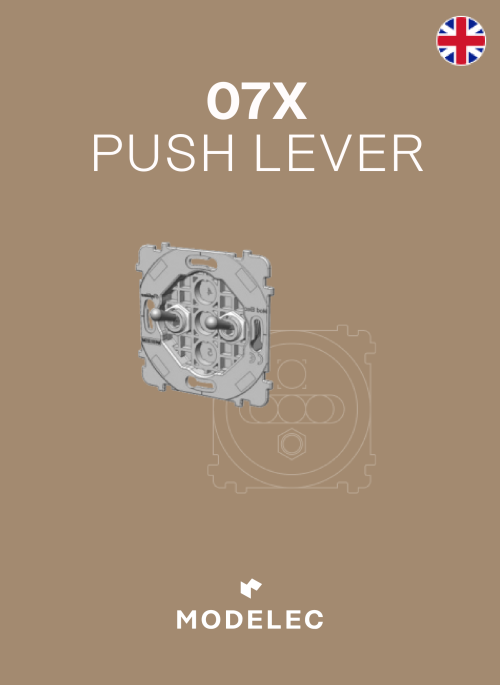 Mechanisms data sheet: 07X - Push-lever