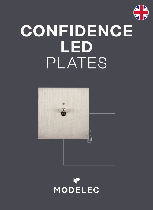Plate fitting LED Confidence