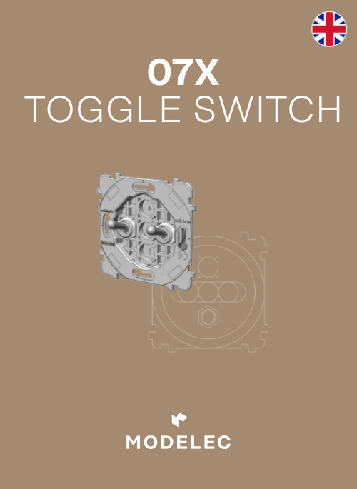 Mechanisms data sheet: 07X - Toggle switch
